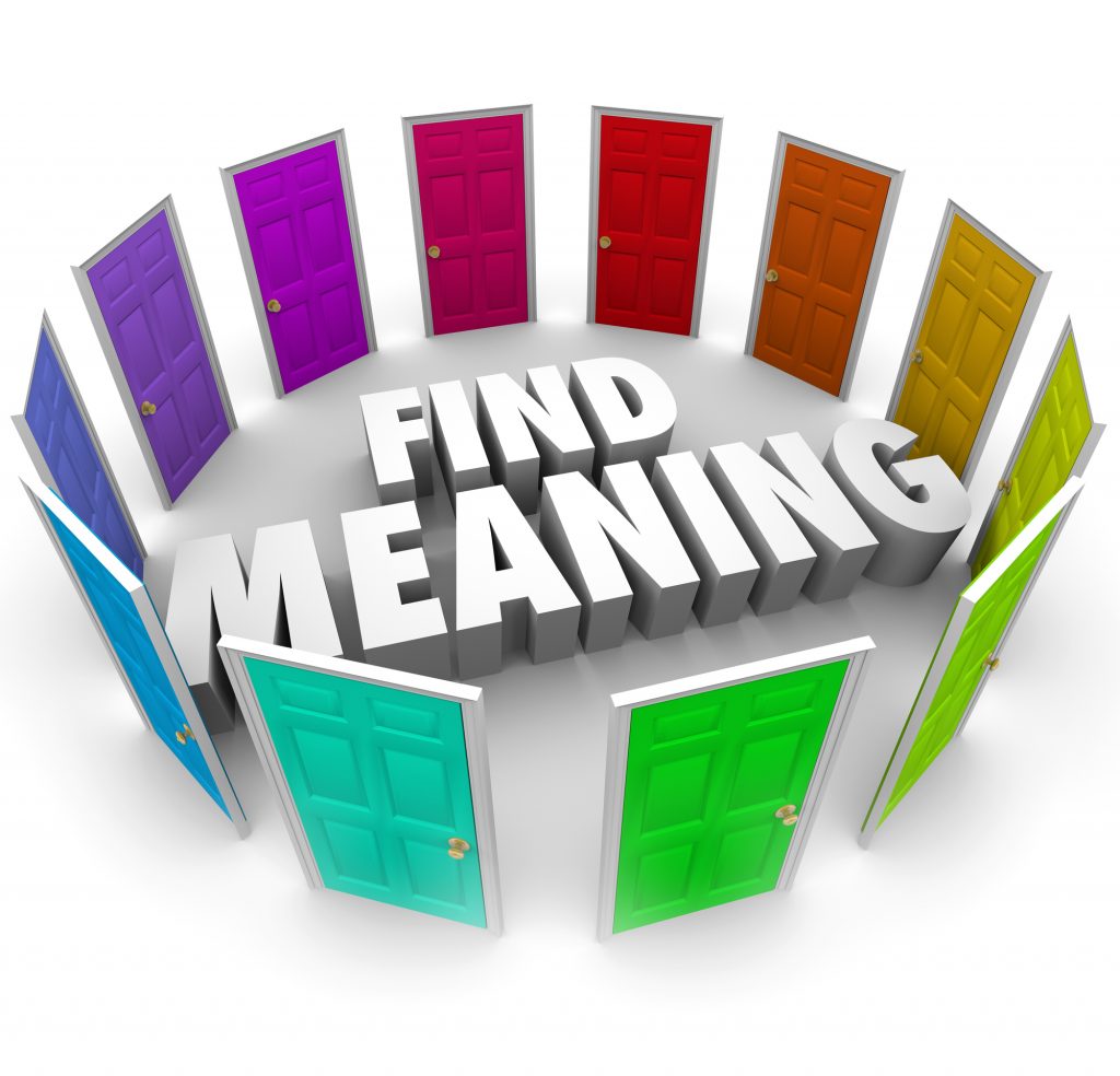 Find Meaning